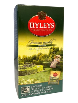 Чай Hyleys зелений з жасмином Англійський 25 пакетиків в фользі (60591)