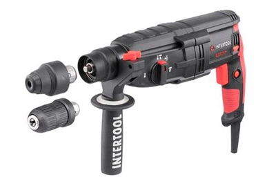 Перфоратор прямой Intertool - 1000Вт Storm Черный/красный