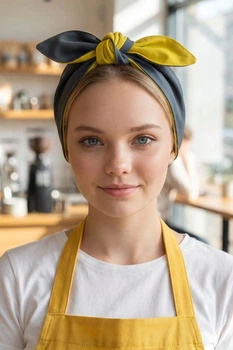 Головной убор продавца Солоха завязки грета - Одежда для официантов и продавцов (13550007816)
