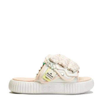 Жіночі шльопанці Kappa Nomad Mesh Creamy Apricot/Strawberry Milk 35 Білий K0E45LT23-024