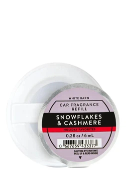 Ароматизатор для авто Bath and Body Works SNOWFLAKES & CASHMERE 6 мл