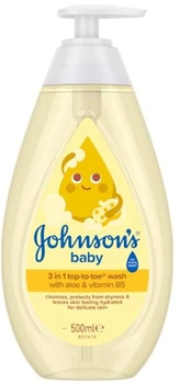 Пінка-шампунь Johnson's Baby Від маківки до п'ят 500 мл (3574669909990)