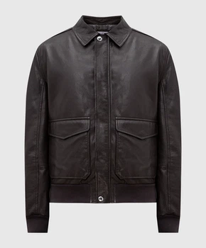 Куртка мужская Brunello Cucinelli BC-LTHR-JKT-BRN L коричневый