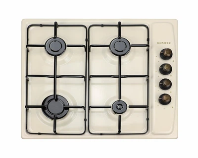 Варильна поверхня газова Kumtel LX-410 BF Beige Retro
