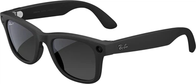 Okulary inteligentne Ray-Ban Meta Wayfarer Gen 2 Large Matte Black/Gradient Graphite (8056262721421)
