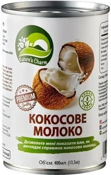 Молоко кокосове Natures Charm 400 мл