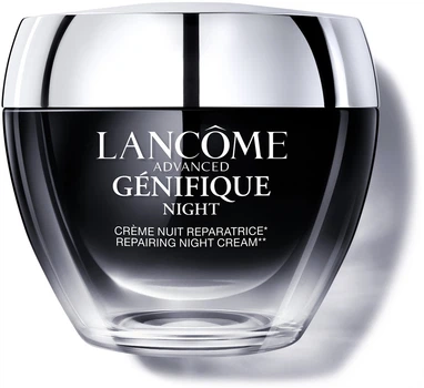Нічний крем для обличчя, що відновлює захисні функції шкіри Lancome Advanced Genifique Night 50 ml.