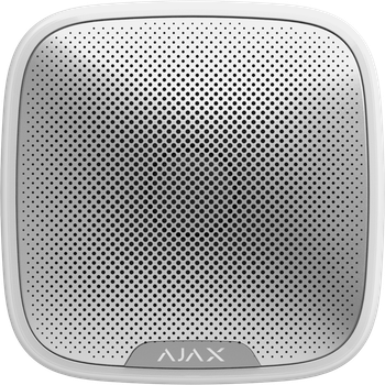 Ajax StreetSiren (8EU) ASP white сирена уличная