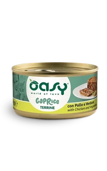 Консервированный корм OASY CAT Terrine Паштет курица с овощами для взрослых кошек 85 г (4329512159)