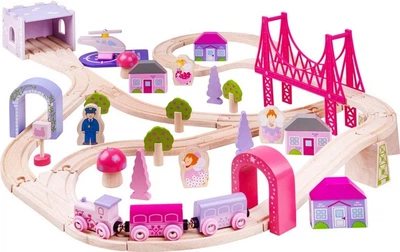 Гоночна траса Bigjigs Train Set City 2999171 (691621090237)