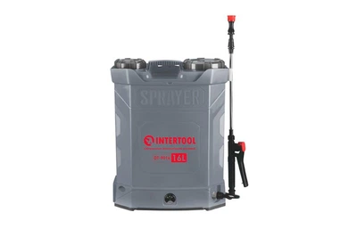 Опрыскиватель садовый аккумуляторный Intertool DT-9016 16л x 8Ач
