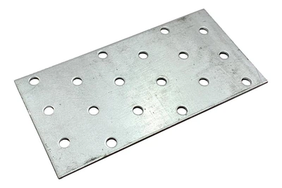 Пластина стяжка меблева перфорована TNX 60 x 120 x 2мм