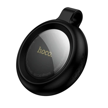 Поисковый трекер брелок Hoco E100 черный ABS-пластик Bluetooth 230 мАч 32х32х6.4 мм для защиты вещей