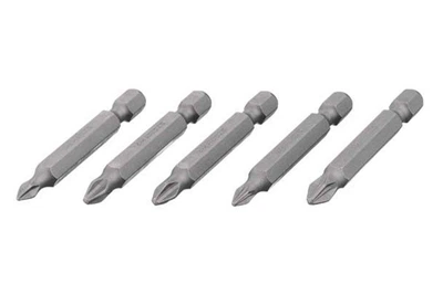 Набор бит отверточных насадок крестообразных Intertool PH1 x PH2 x PZ1 x PZ2 x 50 мм Storm (в упаковке 5 шт.)