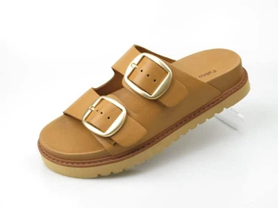 Шльопанці FABIO MONELLI 200070 22-59054-D23 camel теракота 38 24,5см