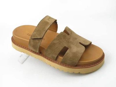 Шлепанцы FABIO MONELLI 200065 22-59051-S10 sigaro suede Коричневый 36 23,5см