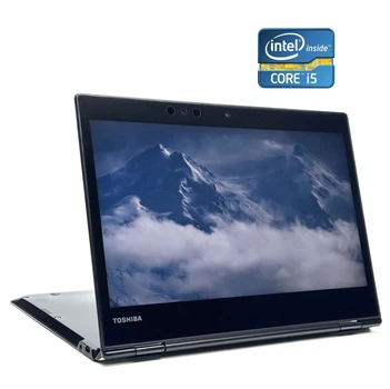 Нетбук-трансформер Toshiba Portege X20W-E / 12.5" (1920x1080) IPS Touch / Intel Core i5-8250U (4 (8) ядра по 1.6 - 3.4 GHz) / 8 GB DDR3 / 256 GB SSD / Intel UHD Graphics 620 / WebCam / Win 11 б/в