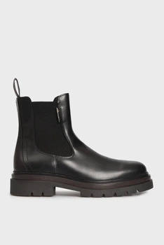 Чоловічі чорні шкіряні челсі Gant 44 25651369