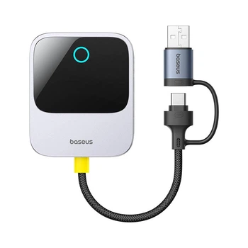 Адаптер BASEUS SafeJourney Series Wireless CarPlay Adapter (C10745100813-00) Grey