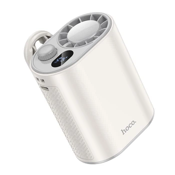 Портативний вентилятор HOCO HX609 portable fan 100 Levels White