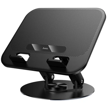 Подставка настольная HOCO HD14 Hope rotating (Black) (250945)