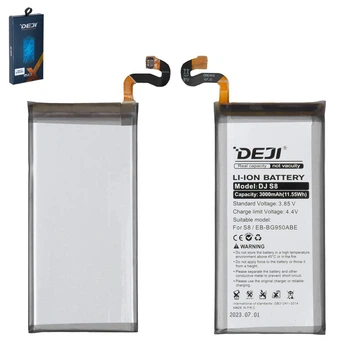 Акумулятор Deji EB-BG950ABE/EB-BG950ABA для Samsung G950 Galaxy S8, G950F Galaxy S8, G950FD Galaxy S8, Li-ion, 3,85 B, 3000 мАг