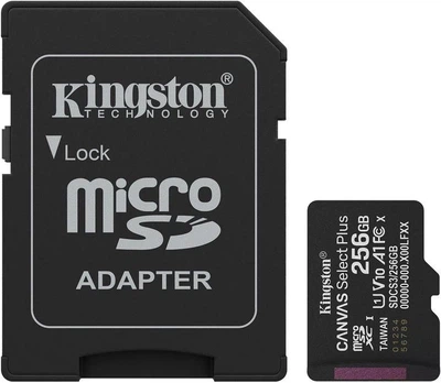 Карта пам'яті MSD 256GB Kingston/C10+SD