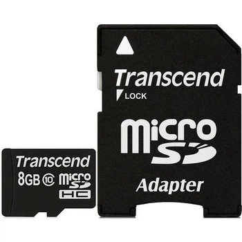 Карта пам'яті TRANSCEND MSD 8GB C10+SD