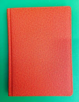 Щоденник. ДАТОВАНИЙ. 2024 рік. Помаранчевий колір.176 аркушів. Формат 142 х 203. Cambric