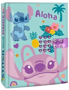 Дневник с замком Kids Euroswan Лило і Стич 89902 (8435507889902)