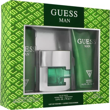 Zestaw męski Guess Man Woda toaletowa 75 ml + Żel pod prysznic 200 ml + Dezodorant 226 ml (85715329837)