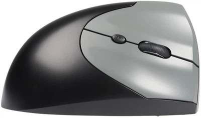 Mysz BakkerElkhuizen HandShake Mouse Right Wireless/Bluetooth/USB Black/Dark Grey (8719274677260)