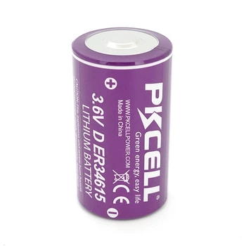 Батарейка литиевая PKCELL ER34615, 3.6V 19000mah