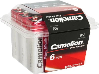 Батарейка Camelion 6LR61-PB6 Plus Alkaline 9V/6LR61 PB6