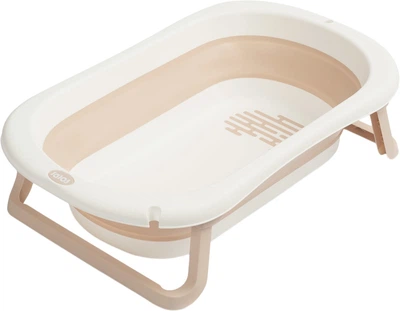 Ванночка складна для дітей Sensillo Foldi Beige (5903076320926)