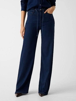 Джинсы тонкие на кулиске Guess 32 синий W6RA3OD6980 636980