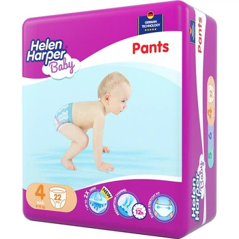Підгузки-трусики Helen Harper 4 8-13 кг 22 шт (5411416031680)