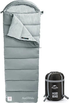 Спальний мішок Naturehike SunTherm M300 лівий Сірий (6927595775974)