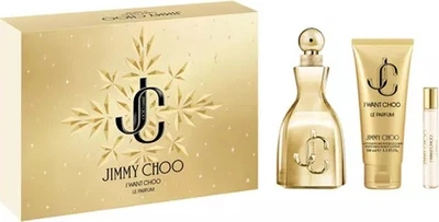 Набір для жінок Jimmy Choo I Want Choo Парфуми 100 мл + Мініатюра Парфуми вода 7.5 мл + Лосьйон для тіла 100 мл (3386460157629)
