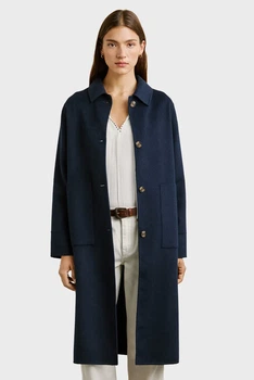 Жіноче темно-синє пальто SABRINA Pepe Jeans S PL4024354