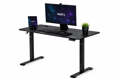 Стіл Hell's Chair з електричним регулюванням , Black 120x60 см
