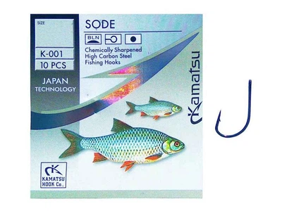 Гачок для мирної риби Kamatsu Sode №5 (10 шт/уп) K-001