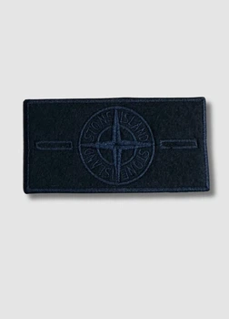 Патч Стон Айленд (Stone Island) Dark Blue Ghost Темно-синій