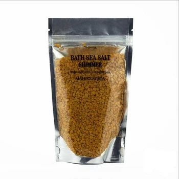 Морская соль для ванны Top Beauty Bath Sea Salt Shimmer с шиммером и ароматом манго-мята 250 г