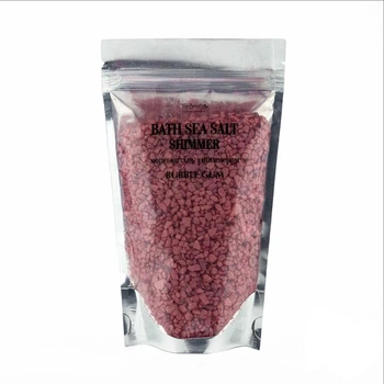 Морская соль для ванны Top Beauty Bath Sea Salt Shimmer с шиммером и ароматом жвачки 250 г