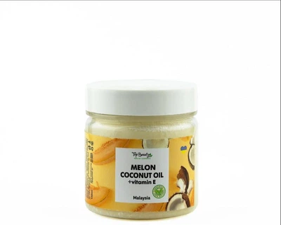 Кокосовое масло для ухода за волосами и телом Top Beauty с ароматом дыни 150 мл