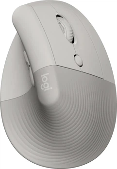 Mysz Logitech Lift Vertical Ergonomic Bluetooth Sand (910-007771)