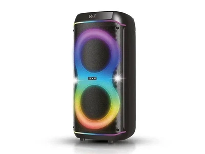 Портативна акустична система ZXX 8085 party колонка Bluetooth 2x8 караоке колонка з мікрофоном TWS FM радіо USB TF LED підсвітка акустика для вечірок та свят