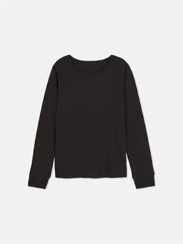 Лонгслів Primark чорний RBCUH724 164