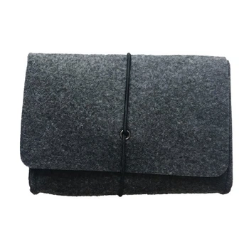 Чохол-конверт FELT BAG для ЗАРЯДКИ MacBook Dark grey